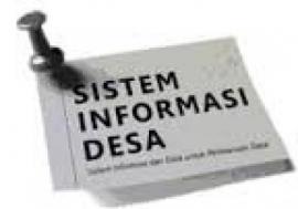 SISTEM INFORMASI DESA (SID) KABUPATEN GUNUNGKIDUL